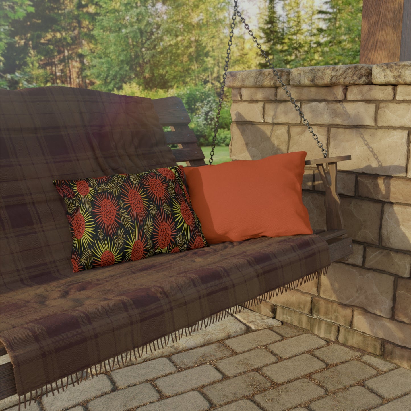 Citrus Burst, Outdoor Pillows