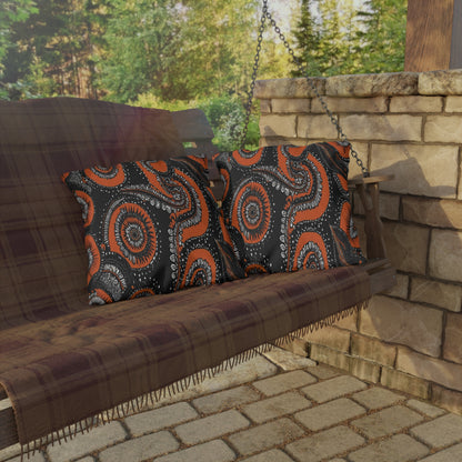 Sun-Kissed Serenity, Outdoor Pillows