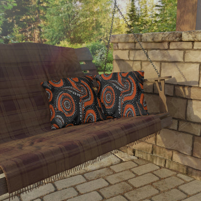 Sun-Kissed Serenity, Outdoor Pillows