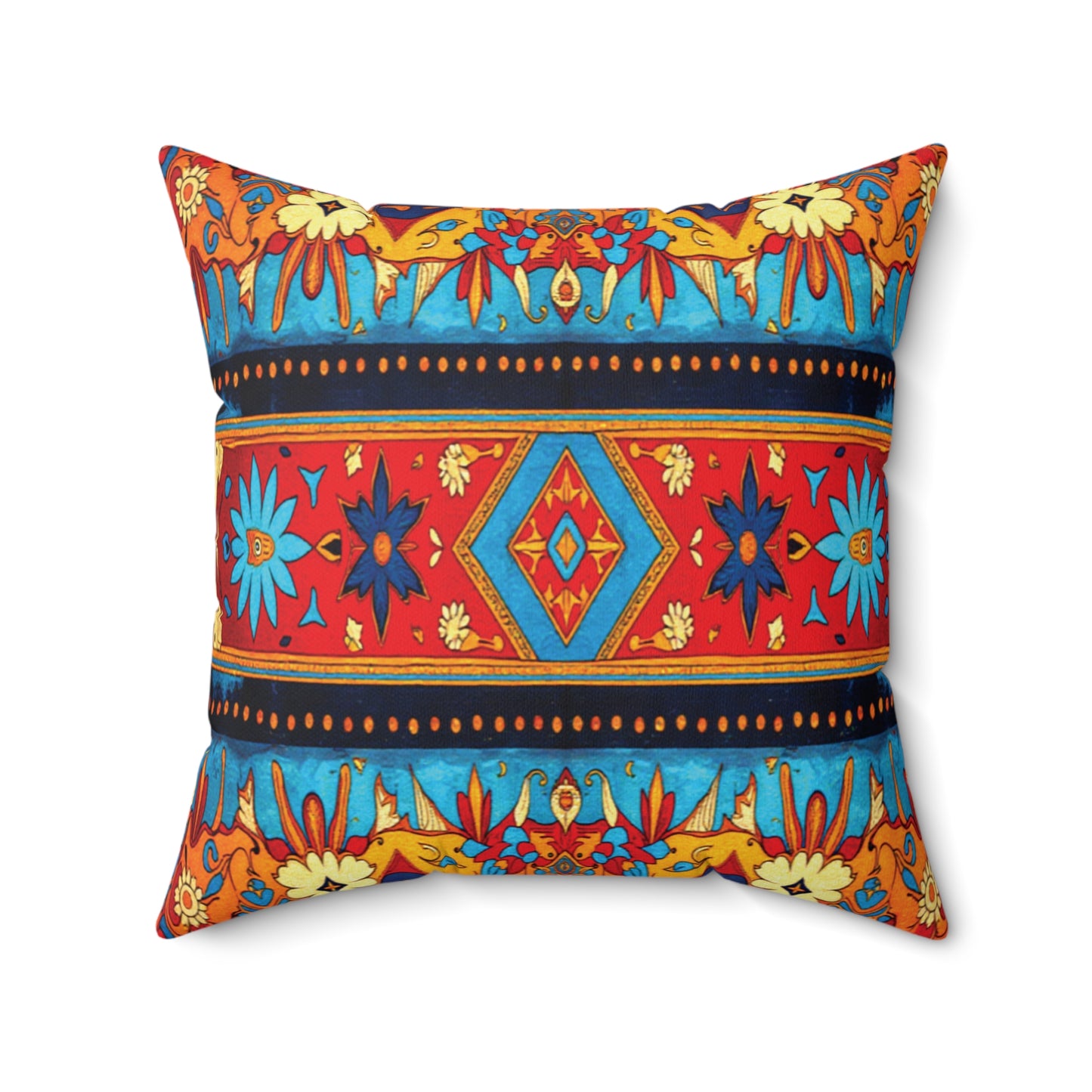 Sunset Glow, Square Pillow