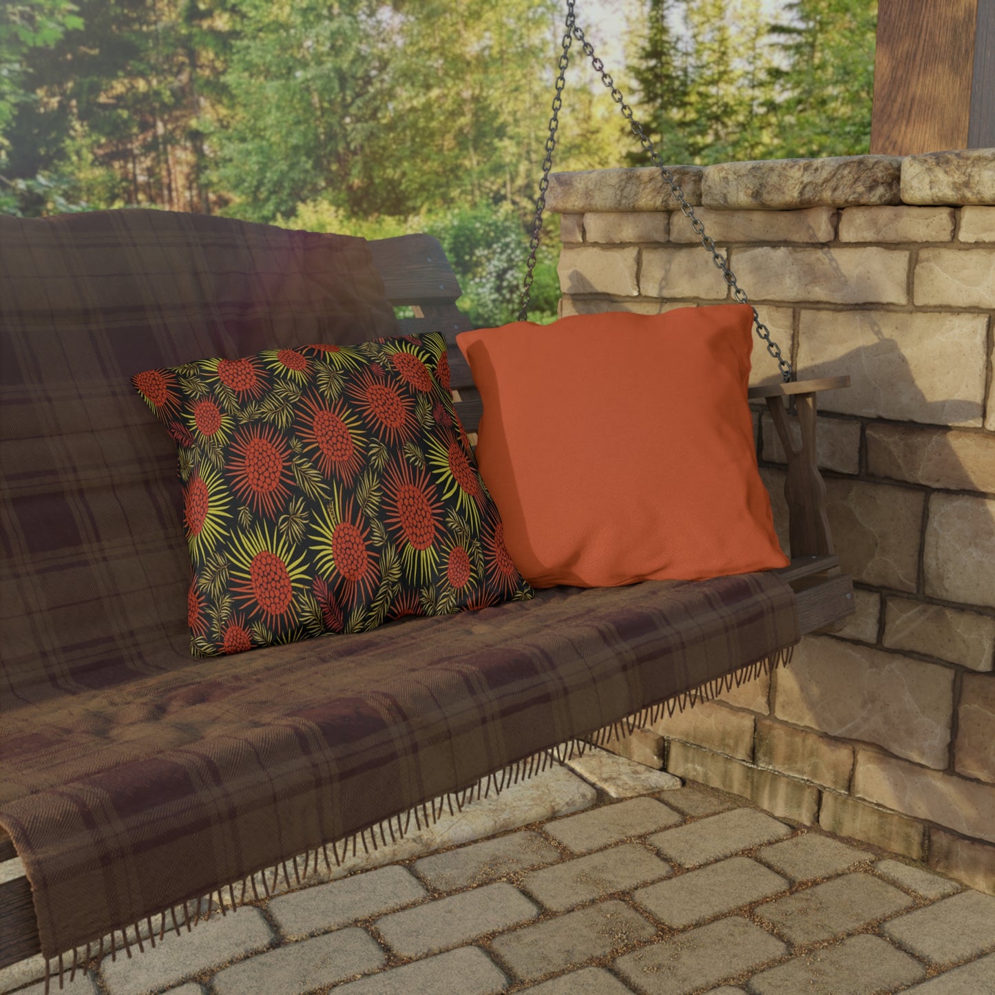 Citrus Burst, Outdoor Pillows